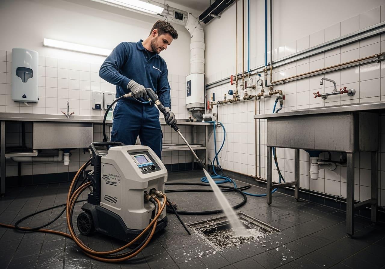 Professional Drain Cleaning in Veribest
