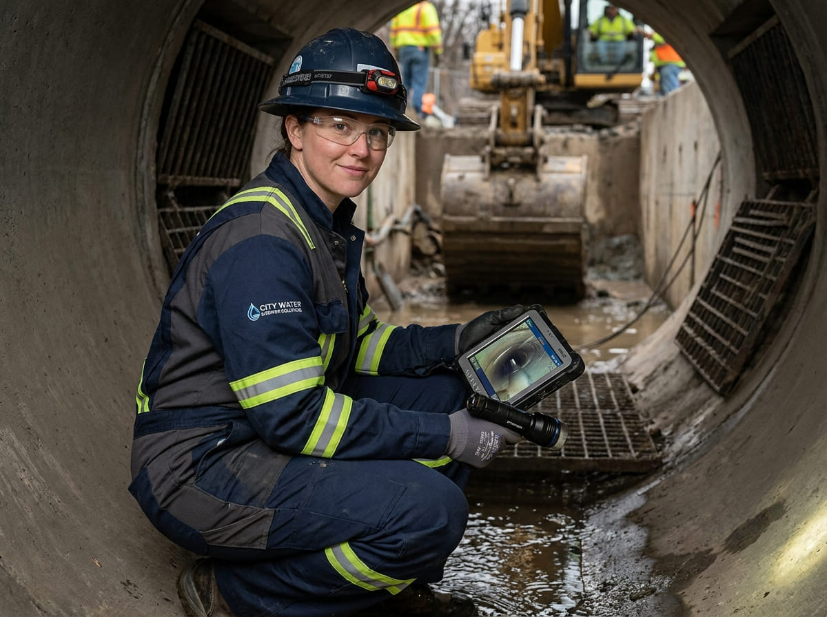 Sewer Line Inspection & Replacement in Veribest